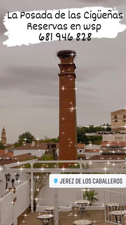 Hotel Rural La Posada De Las Cigueenas Jerez De Los Caballeros Ngoại thất bức ảnh